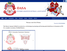 Tablet Screenshot of oasa.ca