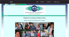 Desktop Screenshot of oasa.org.za